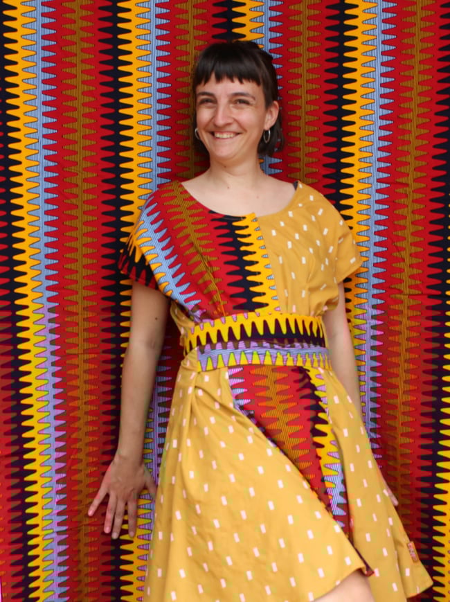 Vestido Dimbale ondas