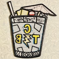 Image 4 of TCB(lue Hawaiian) Elvis Tribute 5" Embroidered Patch