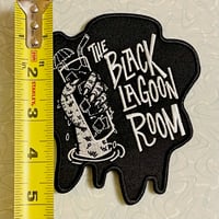 Image 5 of BLACK LAGOON ROOM "Drippy" Logo 5" Embroidered Patch