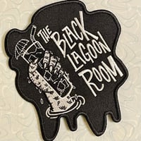 Image 3 of BLACK LAGOON ROOM "Drippy" Logo 5" Embroidered Patch