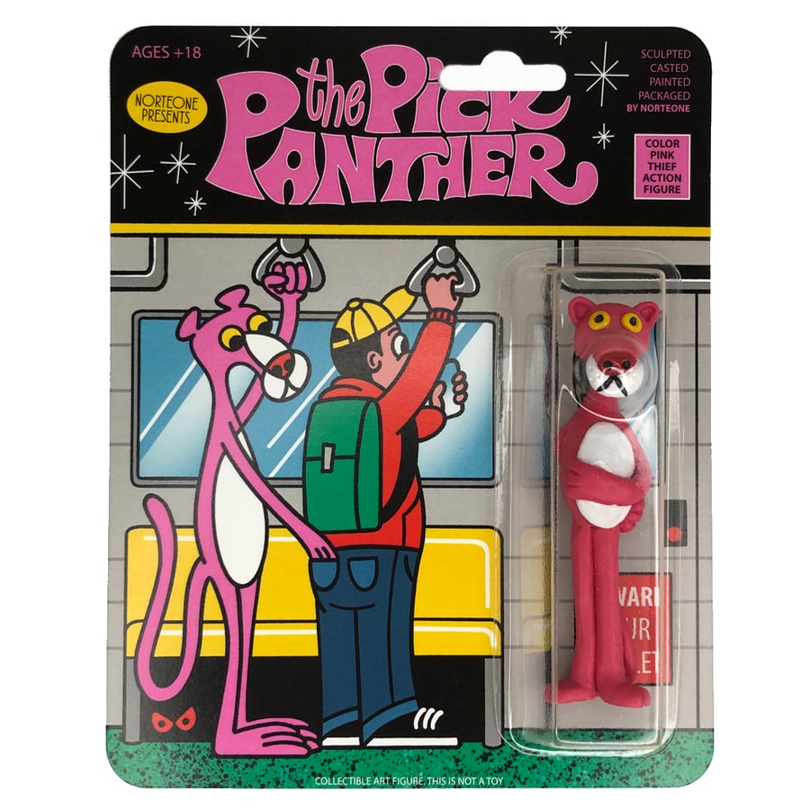 Image of The Pick Panther  - color pink 
