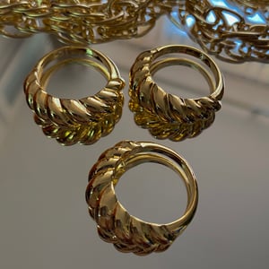 Image of CAIRO Croissant Ring 