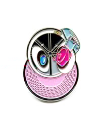 Image 1 of Pink “Z” Pin (GITD)