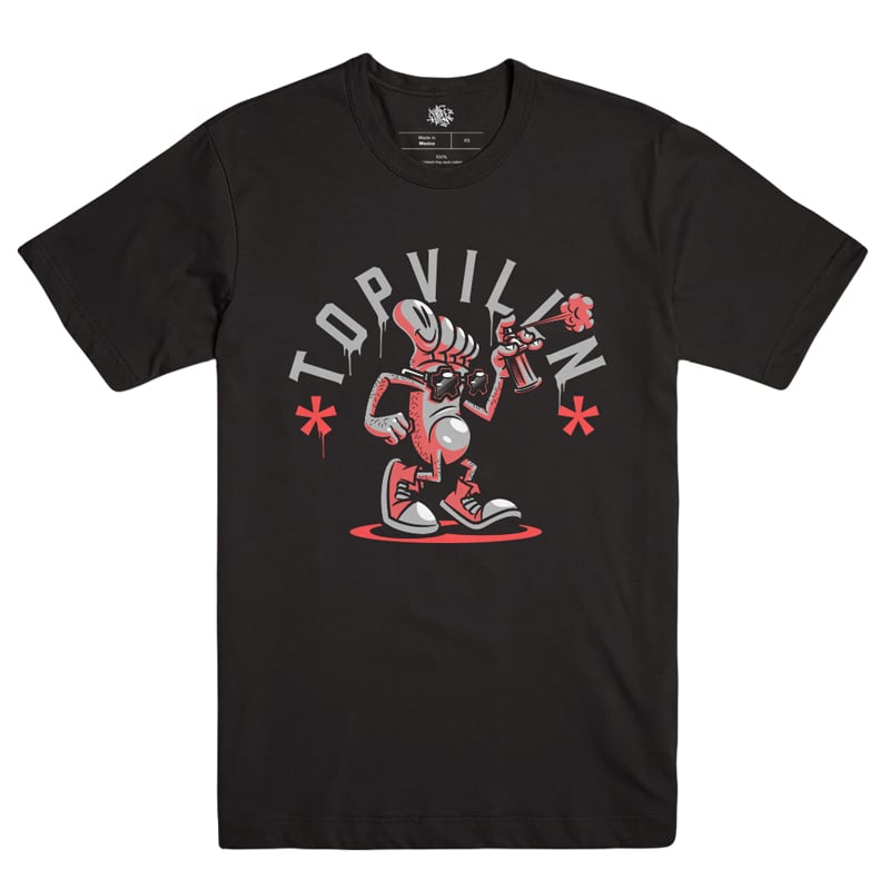 Image of MR. GRAFFEETY/ TOP VILLN / graphic tee