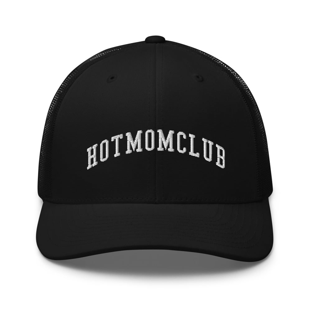 Image of HOT MOM CLUB LOGO TRUCKER HAT