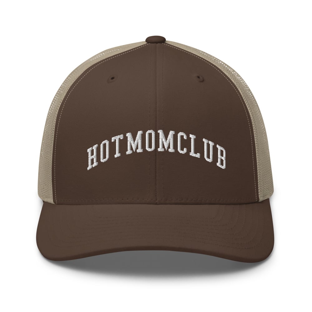 Image of HOT MOM CLUB LOGO TRUCKER HAT