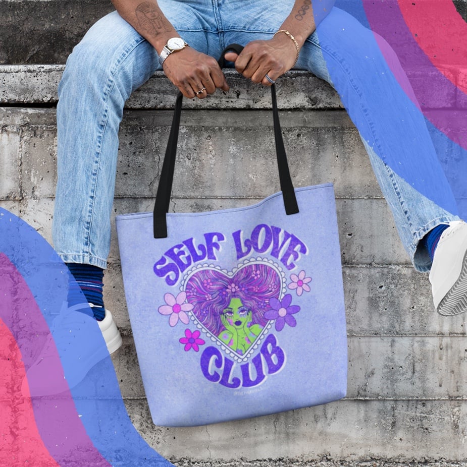 Image of SELF LOVE CLUB TOTE BAG