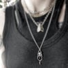 Latrodectus necklace in sterling silver or gold