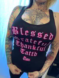 Image 1 of TATTD BLESSED TANK