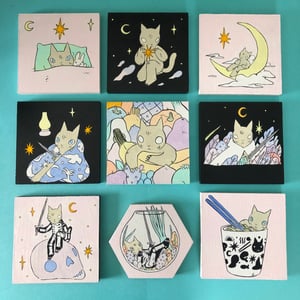 Image of 5x5 Painting Lot (No. 3)