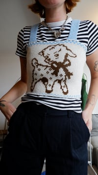 Image 3 of LUCKY LAMB STRAPPY TOP SMALL