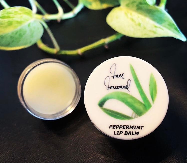 Peppermint lip balm (jar)