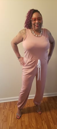 Image 2 of The Classy lady one piece sleeveless jumpsuit 