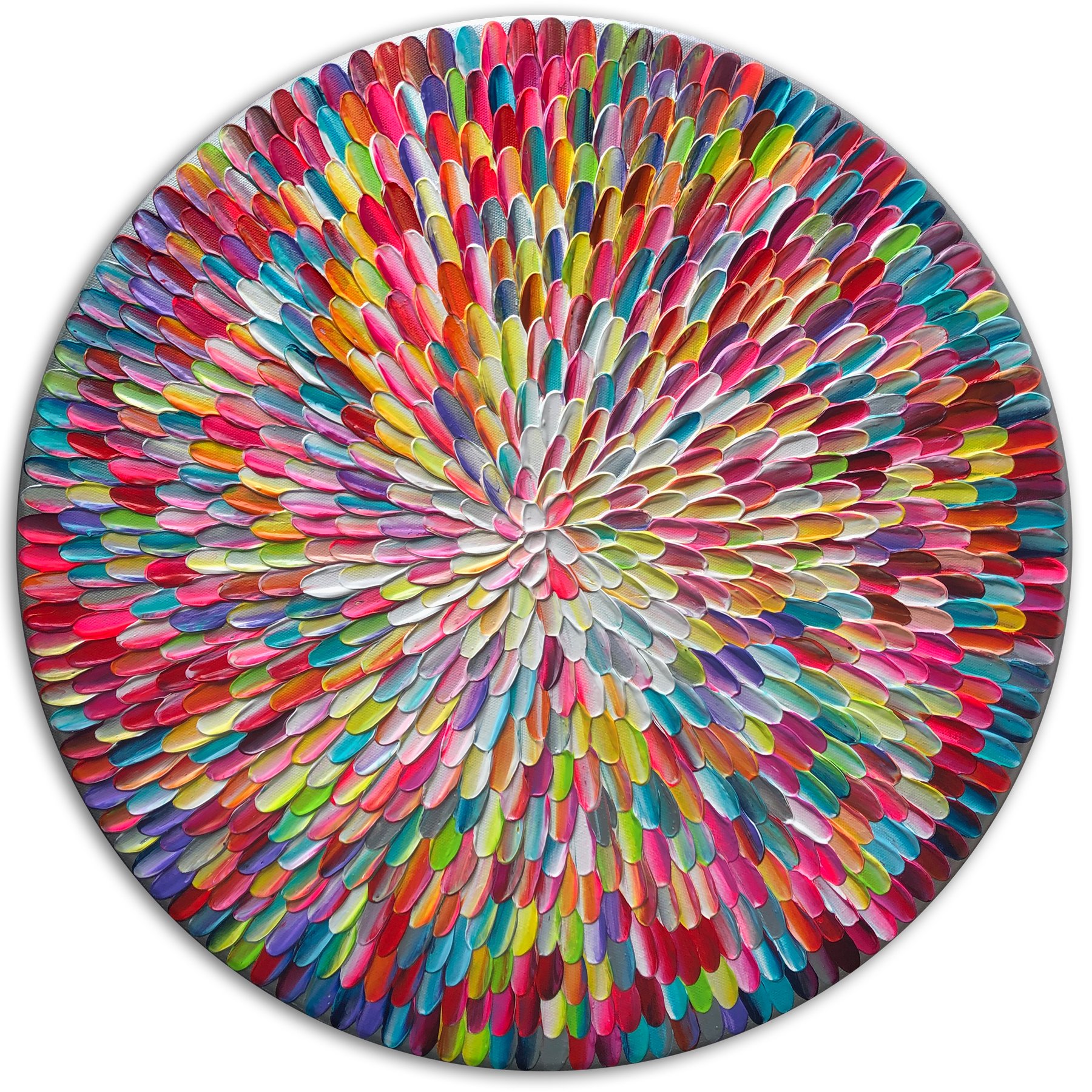 The Bloom II - 50x50cm | Tat Georgieva ONLINE GALLERY