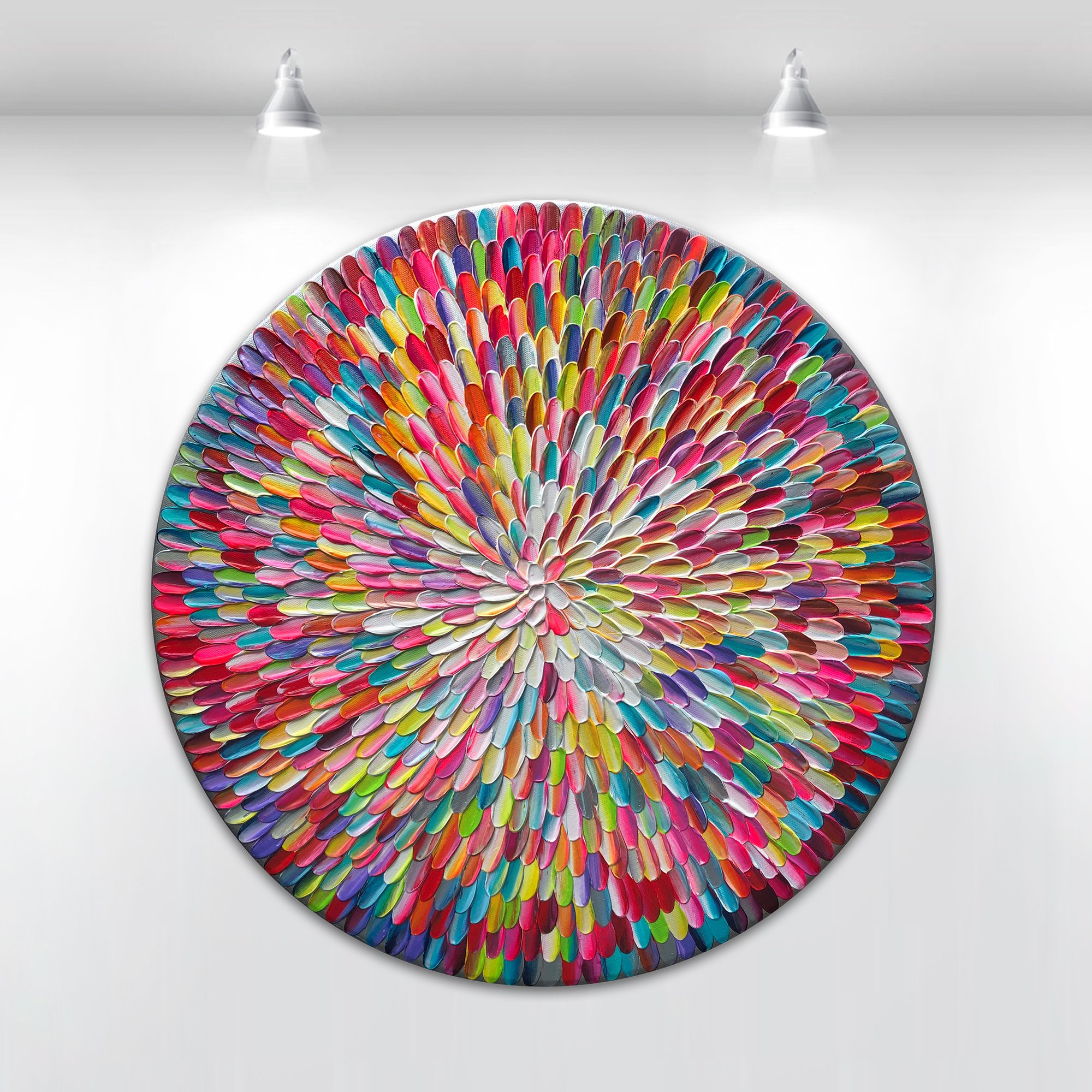 The Bloom II - 50x50cm | Tat Georgieva ONLINE GALLERY