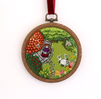 Howl's Moving Castle Garden Embroidery