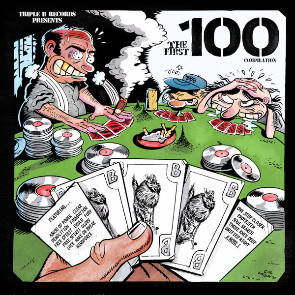 Image of Triple B Records "The First 100" Double LP