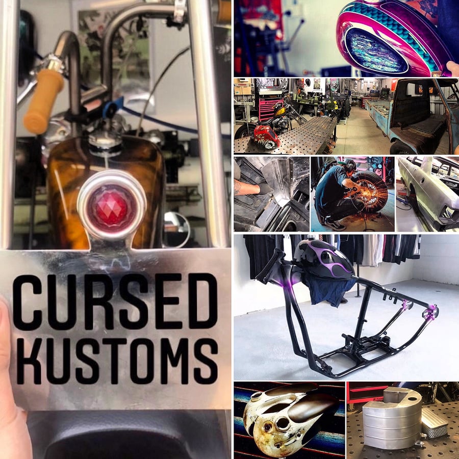 Image of Kustom motorcycle paint & Fabrication 