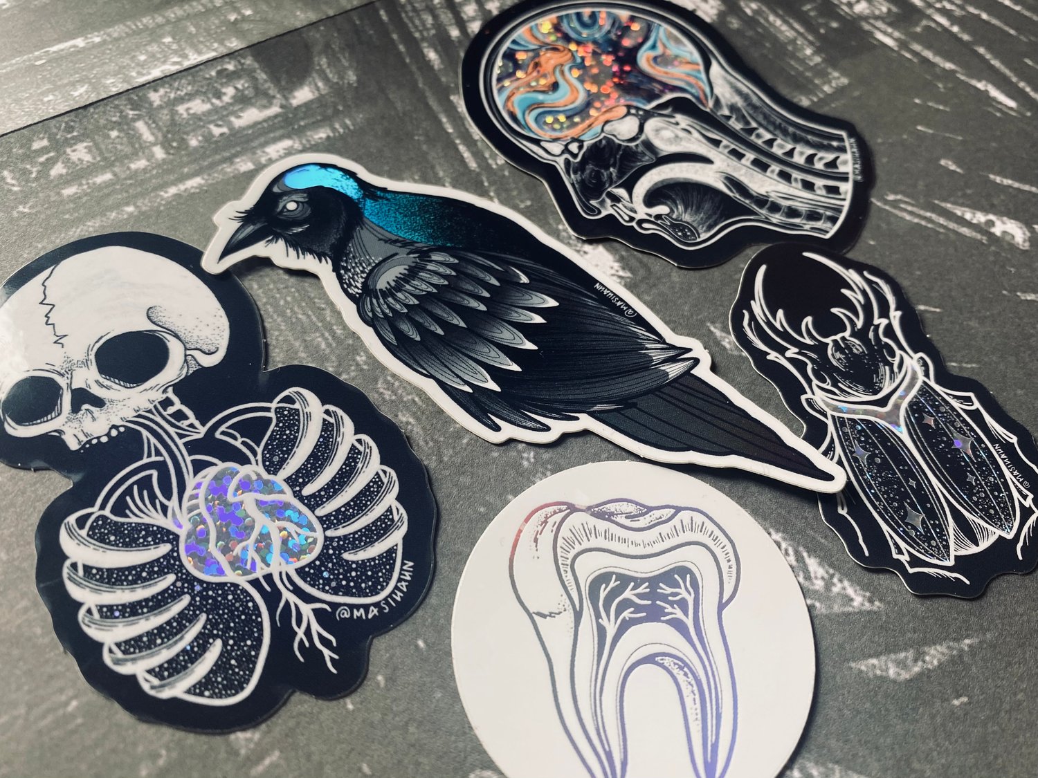 Image of Holographic Vinyl Sticker Pack 