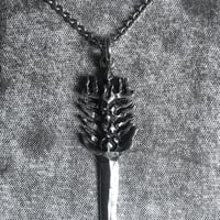 Image 2 of IMPOSSIBLE FLAMBOYANT DAGGER  - NECKLACE