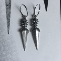 Image 1 of  IMPOSSIBLE CINQUEDEA DAGGER - EARRINGS