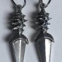 Image 2 of  IMPOSSIBLE CINQUEDEA DAGGER - EARRINGS