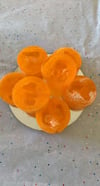 peppermint  , Orange and Tea Tree mini  loofah soap