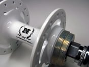 Image of novatec hubset (silver) monthly special