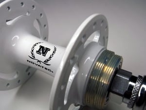 Image of novatec hubset (white) monthly special