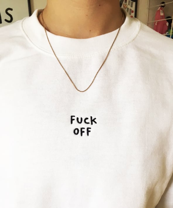 Image of Custom Words Sweatshirt