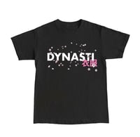 Falling Petals Logo Tee | Black 