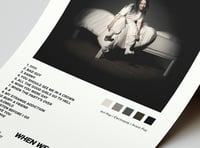 Image 3 of Billie Eilish - When We All Fall Asleep Where Do We Go? Album Cover Poster Merch