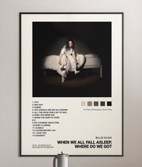 Image 4 of Billie Eilish - When We All Fall Asleep Where Do We Go? Album Cover Poster Merch