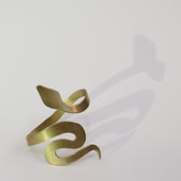Image 1 of Brass Serpent Cuff