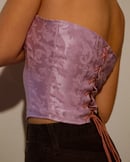 Image 1 of CORSET damasco lilla