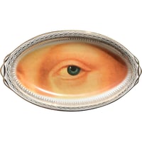 Image 1 of Lover's eye Tray - #0670 Limited Edition - Vintage porcelain French tray from Limoge