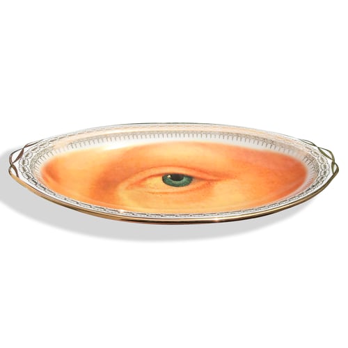 Image of Lover's eye Tray - #0670 Limited Edition - Vintage porcelain French tray from Limoge
