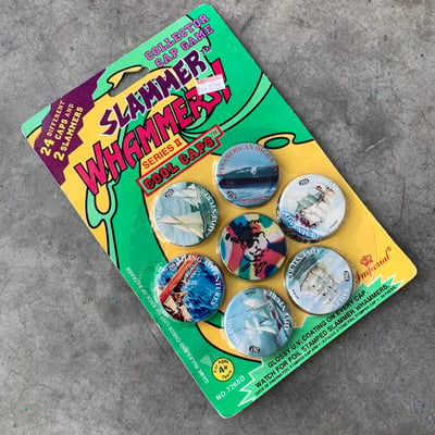 Image of Slammer Whammers! Series II Cool Caps Pack