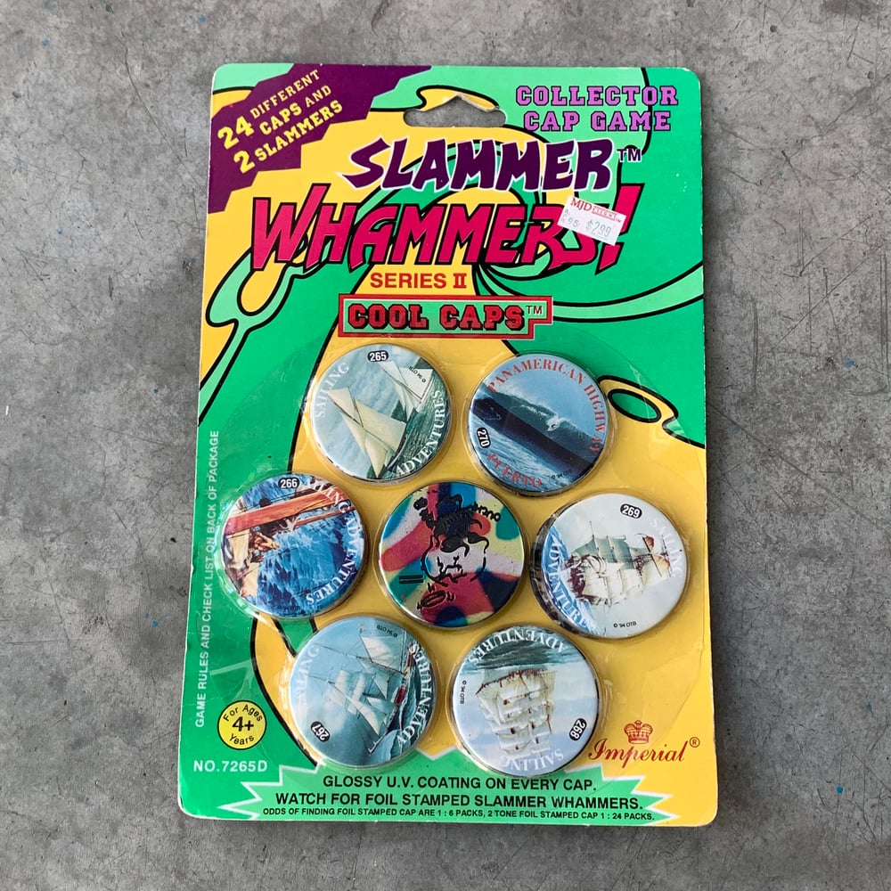 Image of Slammer Whammers! Series II Cool Caps Pack