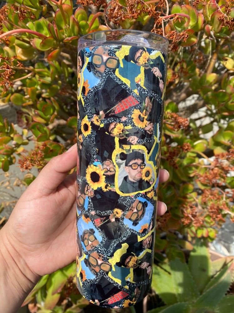 Image of Smell the Sunflowers 20oz Skinny Tumbler 