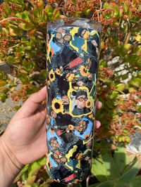 Smell the Sunflowers 20oz Skinny Tumbler 