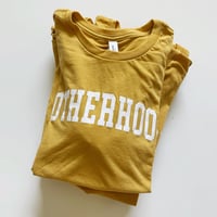 Image 1 of MOTHERHOOD TEE (MUSTARD)
