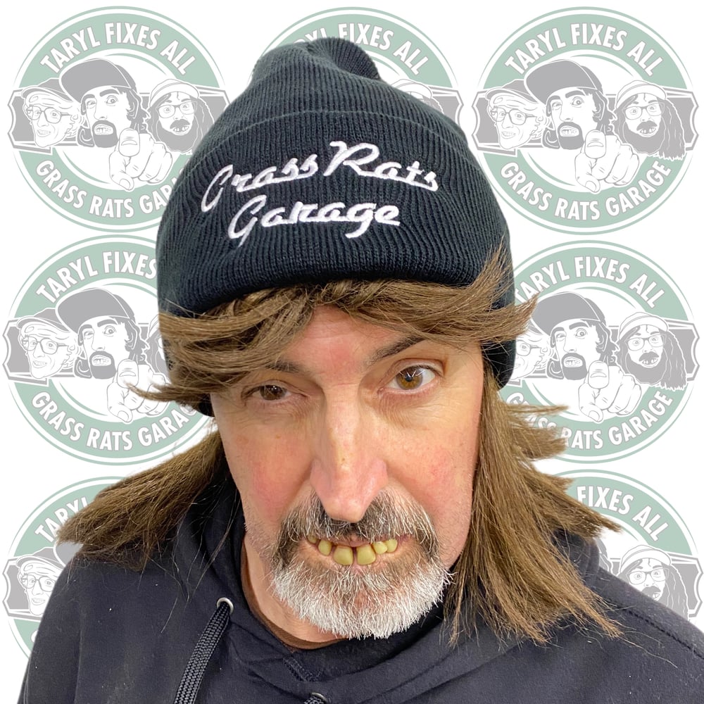 NEW Grass Rats Garage Beanies!! (Black, Gray or Camo) 