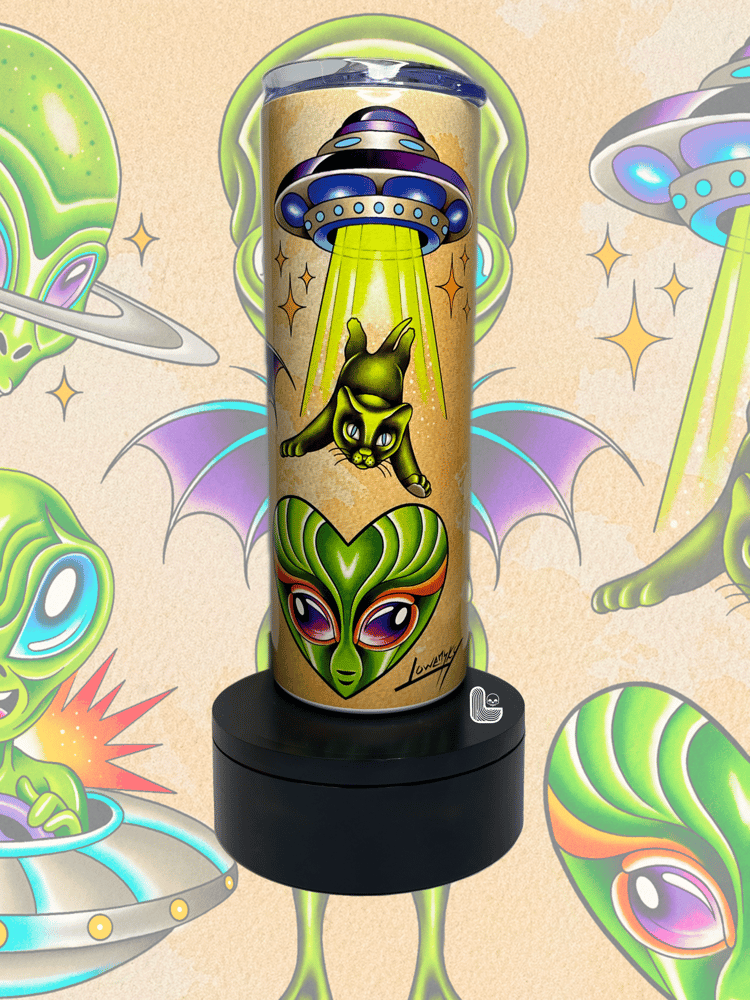 Image of Aliens - Tattoo Flash Edition (20 oz Tumbler)
