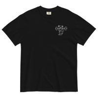 Image 1 of DEAD Lifts Squatting Dead Bear - Black Comfort Colors Tee