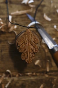 Image 1 of Oak Leaf Pendant.