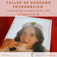 Taller de bordado fotográfico