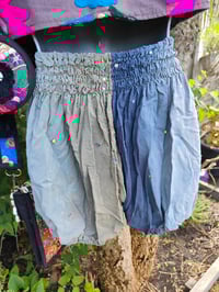 Image 3 of Bloomer shorts -Grey / Blue- 8-14