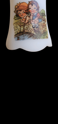 Image 7 of Fenton Campbell's Milk Glass Bell