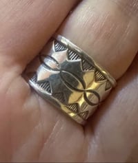 Image 3 of Cool native Sterling statement ring by Limbert Perry